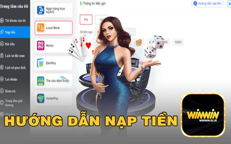 Hướng dẫn nạp tiền