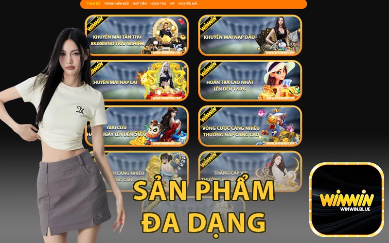 Sản phẩm đa dạng